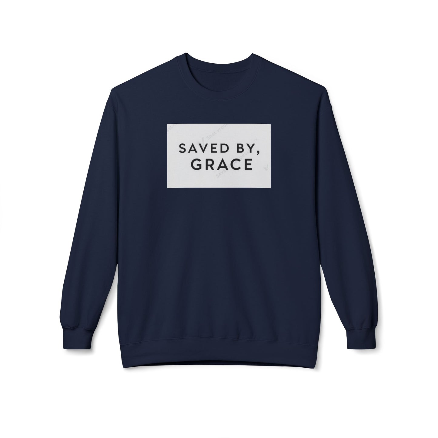Grace-Filled Crewneck Sweatshirt - Cozy, Unisex Sweatshirt for Faith, Inspirational Gifts, Christian Apparel, Casual Wear, Everyday Comfort