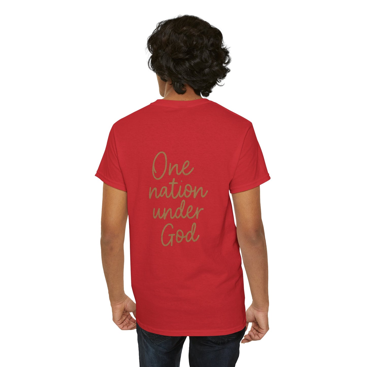 One Nation Under God T-Shirt – Patriotic Christian Unisex Tee