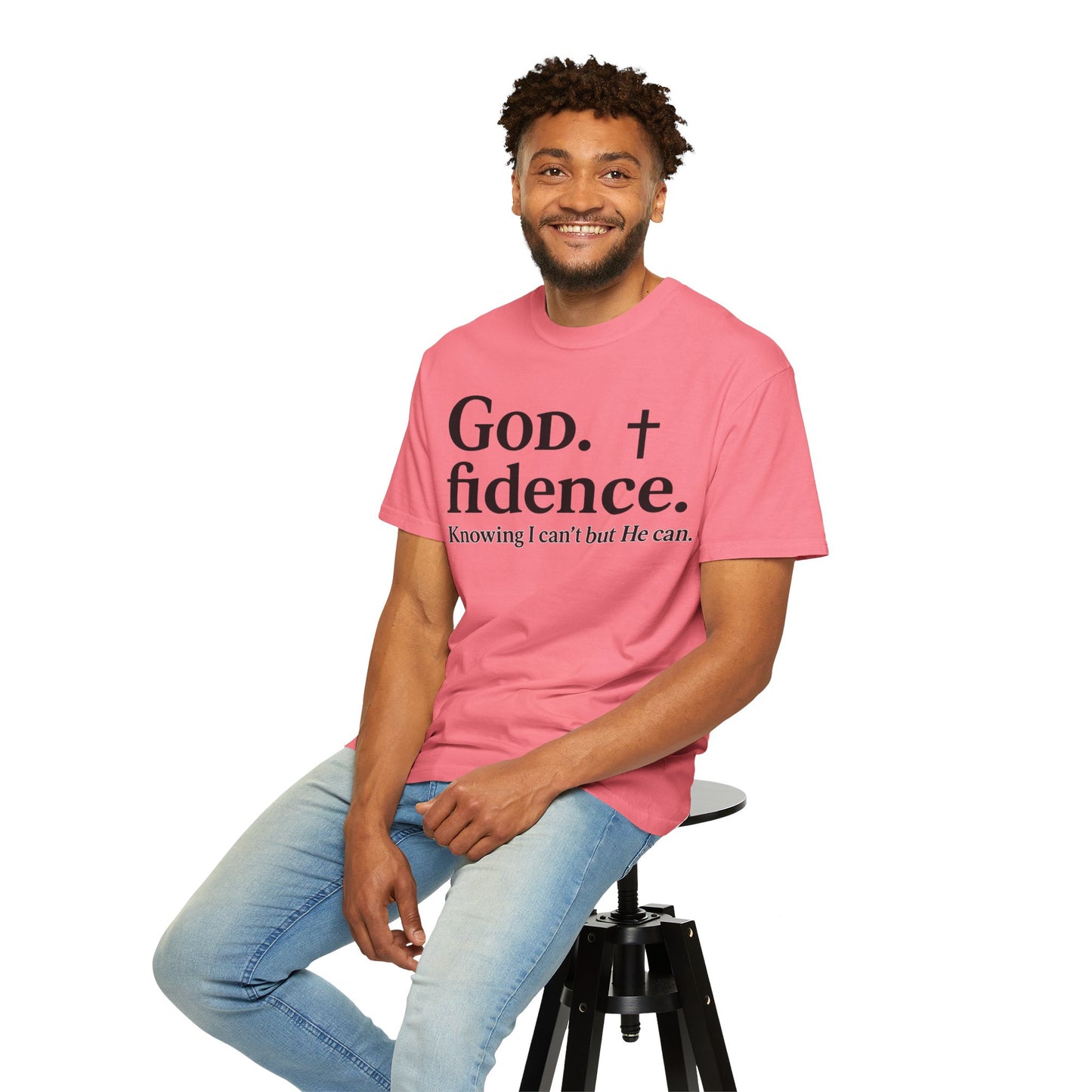 God.fidence Christian T-Shirt | Faith Over Fear Unisex Tee