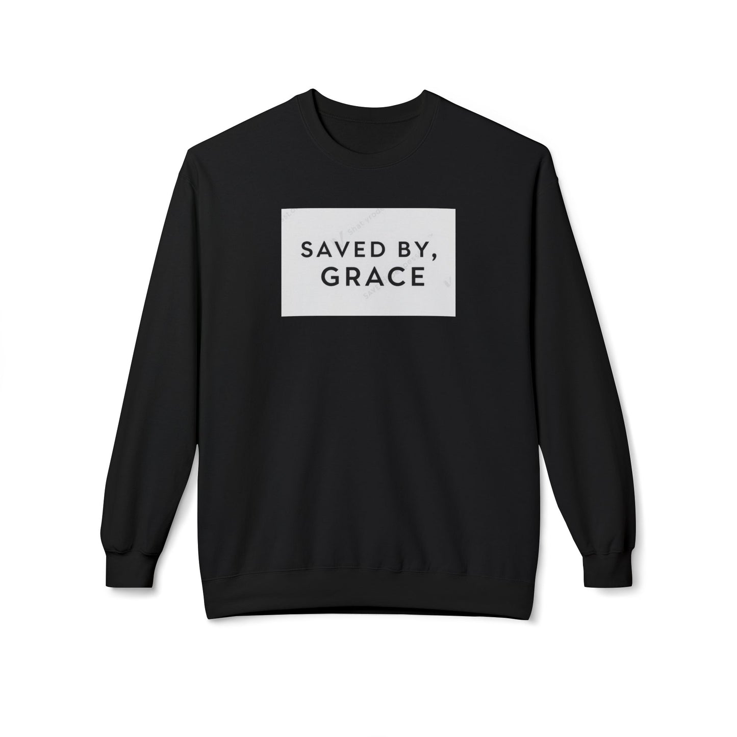 Grace-Filled Crewneck Sweatshirt - Cozy, Unisex Sweatshirt for Faith, Inspirational Gifts, Christian Apparel, Casual Wear, Everyday Comfort