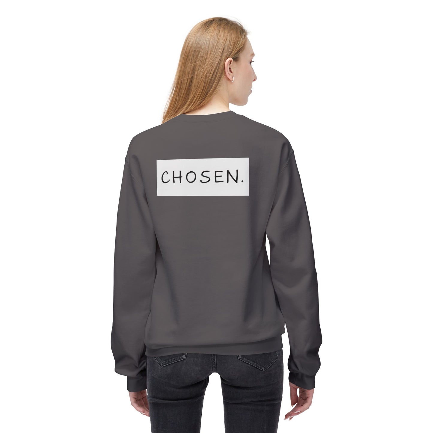 Unisex Chosen Fleece Crewneck Sweatshirt