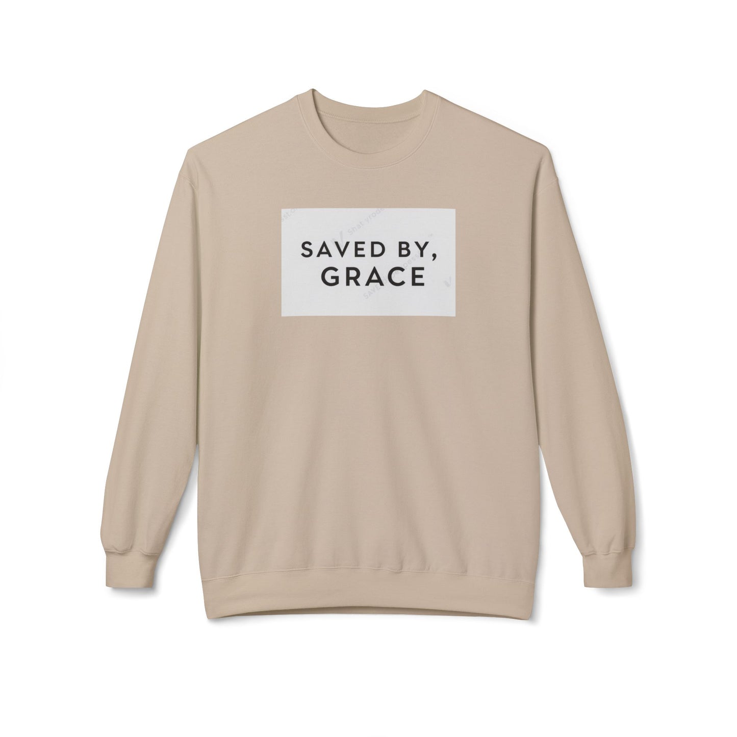 Grace-Filled Crewneck Sweatshirt - Cozy, Unisex Sweatshirt for Faith, Inspirational Gifts, Christian Apparel, Casual Wear, Everyday Comfort