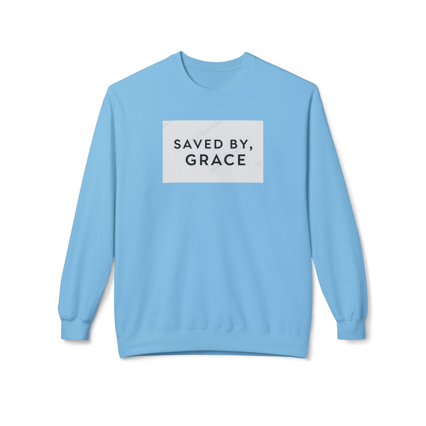 Grace-Filled Crewneck Sweatshirt - Cozy, Unisex Sweatshirt for Faith, Inspirational Gifts, Christian Apparel, Casual Wear, Everyday Comfort