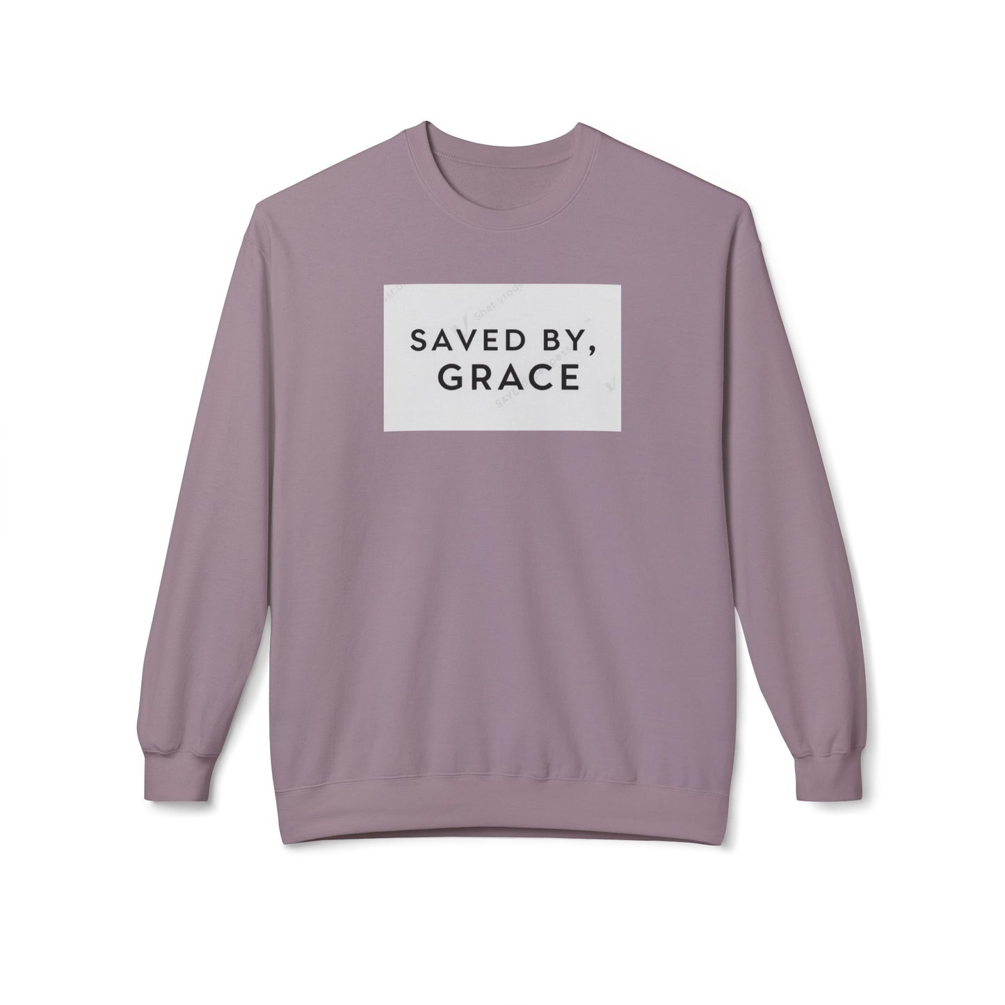 Grace-Filled Crewneck Sweatshirt - Cozy, Unisex Sweatshirt for Faith, Inspirational Gifts, Christian Apparel, Casual Wear, Everyday Comfort