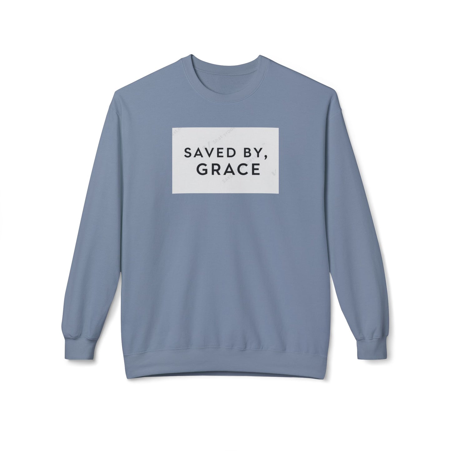 Grace-Filled Crewneck Sweatshirt - Cozy, Unisex Sweatshirt for Faith, Inspirational Gifts, Christian Apparel, Casual Wear, Everyday Comfort