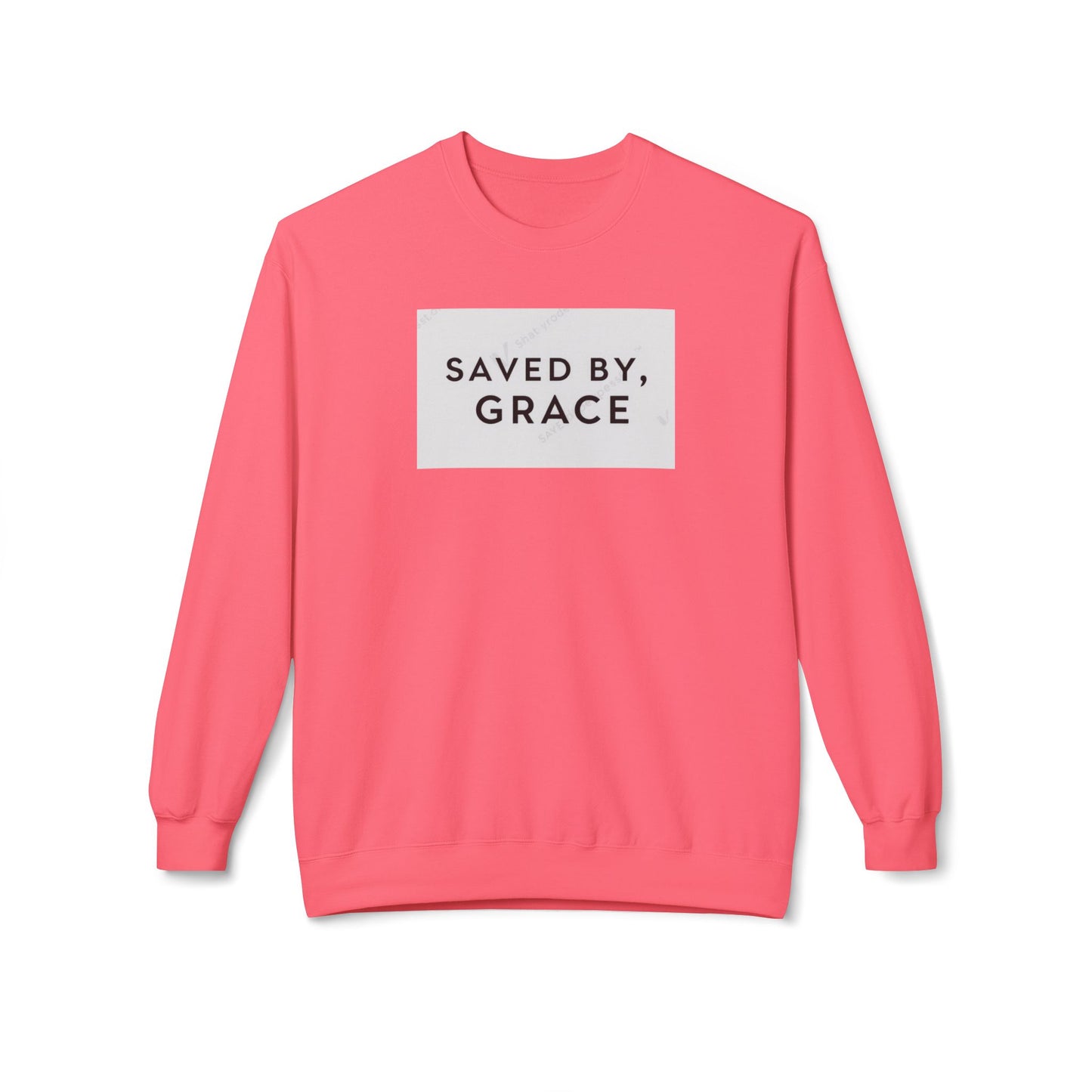 Grace-Filled Crewneck Sweatshirt - Cozy, Unisex Sweatshirt for Faith, Inspirational Gifts, Christian Apparel, Casual Wear, Everyday Comfort