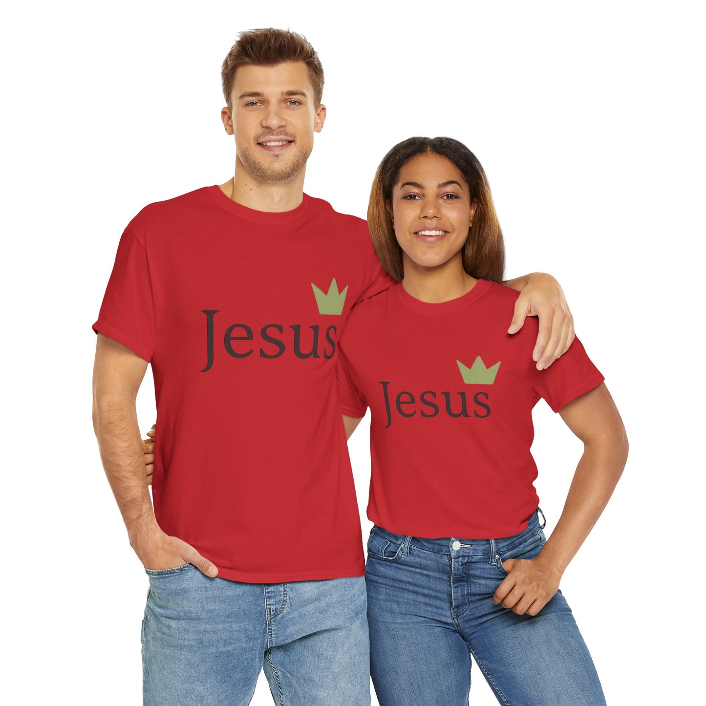 Jesus T-Shirt – Bold Christian Faith Unisex Tee for Believers
