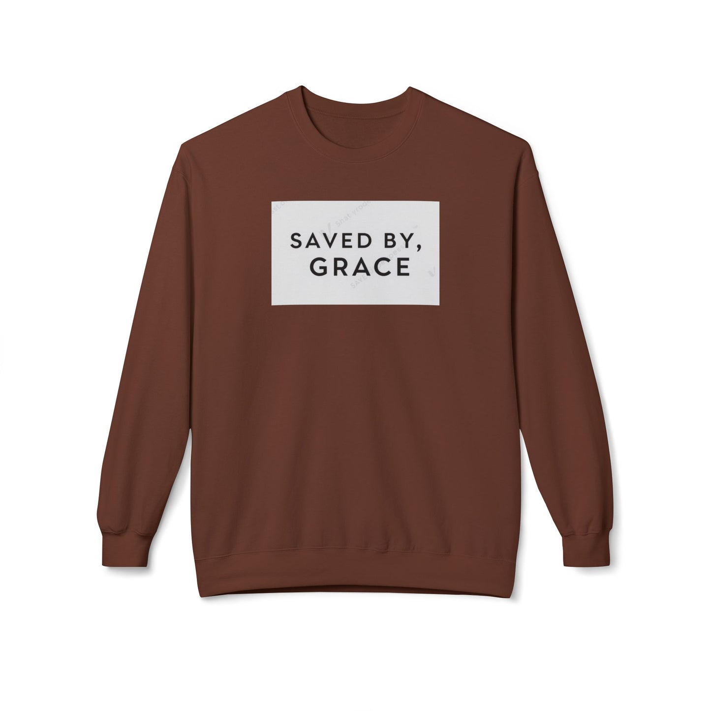 Grace-Filled Crewneck Sweatshirt - Cozy, Unisex Sweatshirt for Faith, Inspirational Gifts, Christian Apparel, Casual Wear, Everyday Comfort