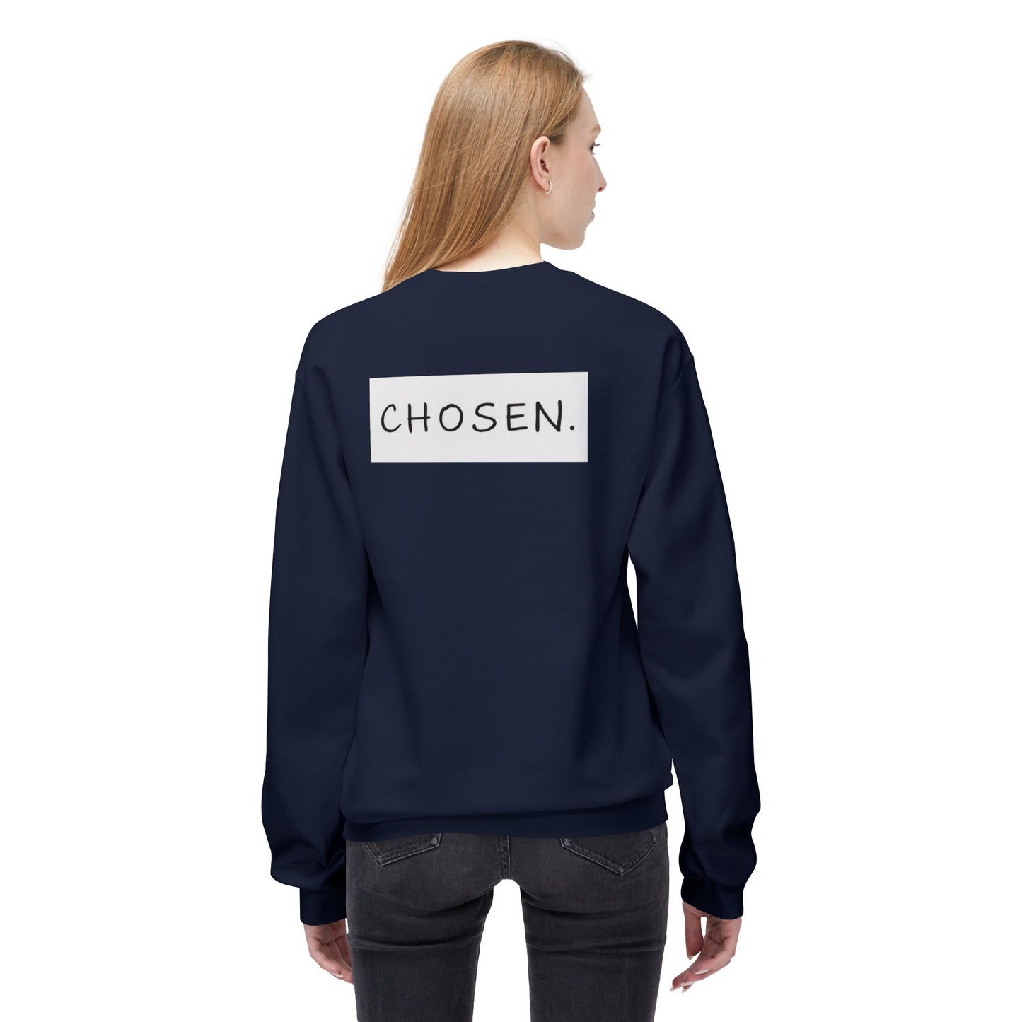 Unisex Chosen Fleece Crewneck Sweatshirt