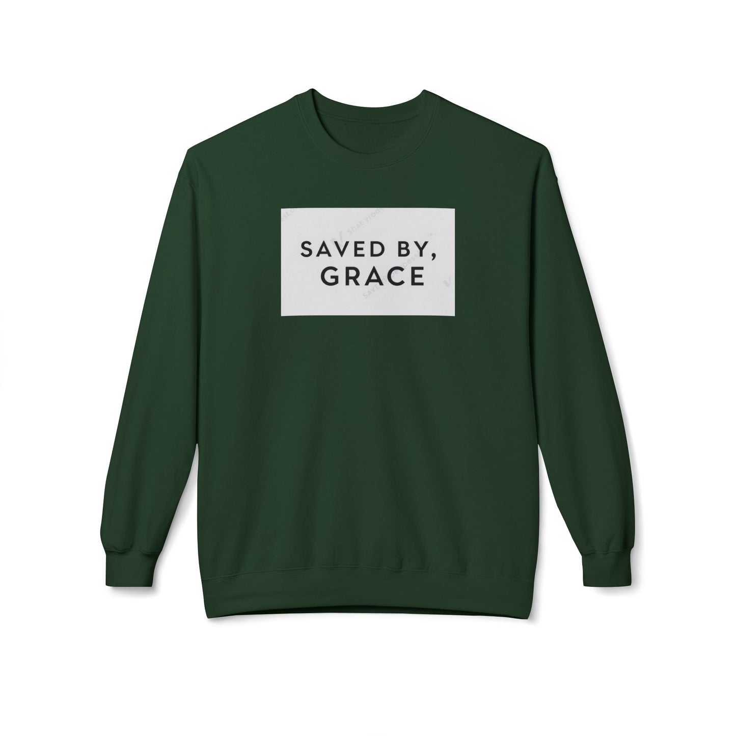 Grace-Filled Crewneck Sweatshirt - Cozy, Unisex Sweatshirt for Faith, Inspirational Gifts, Christian Apparel, Casual Wear, Everyday Comfort