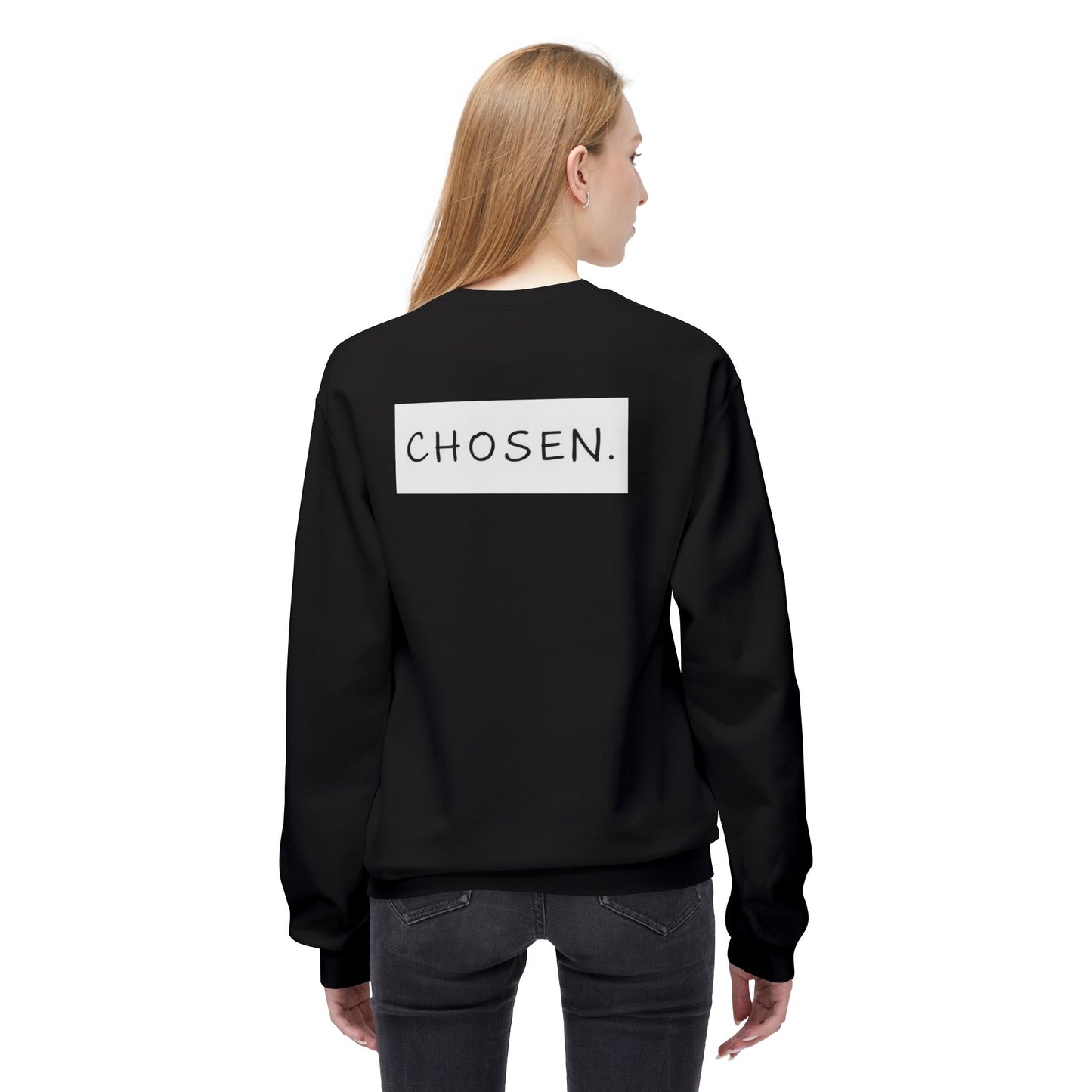 Unisex Chosen Fleece Crewneck Sweatshirt