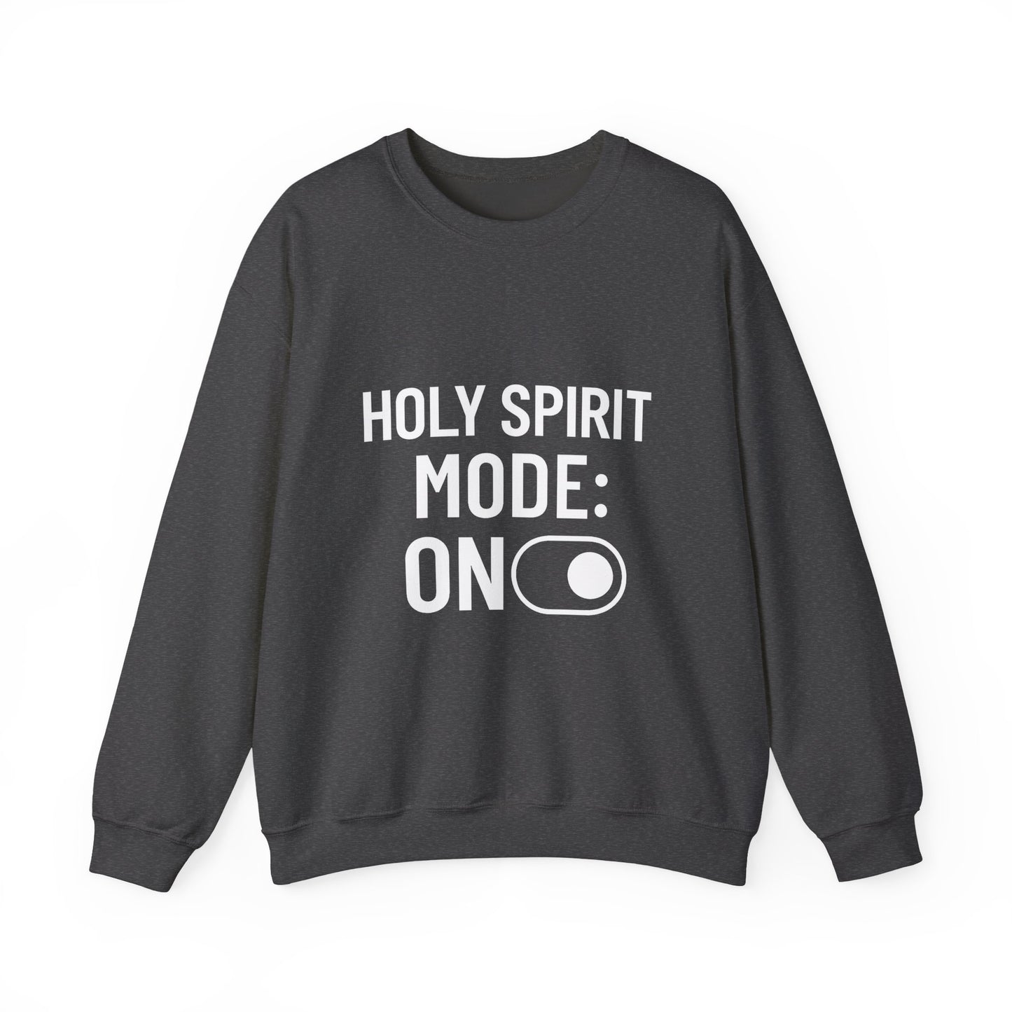“Holy Spirit Mode: On Sweatshirt – Faith-Filled Christian Hoodie for Men & Women | Spiritual Comfort Wear”