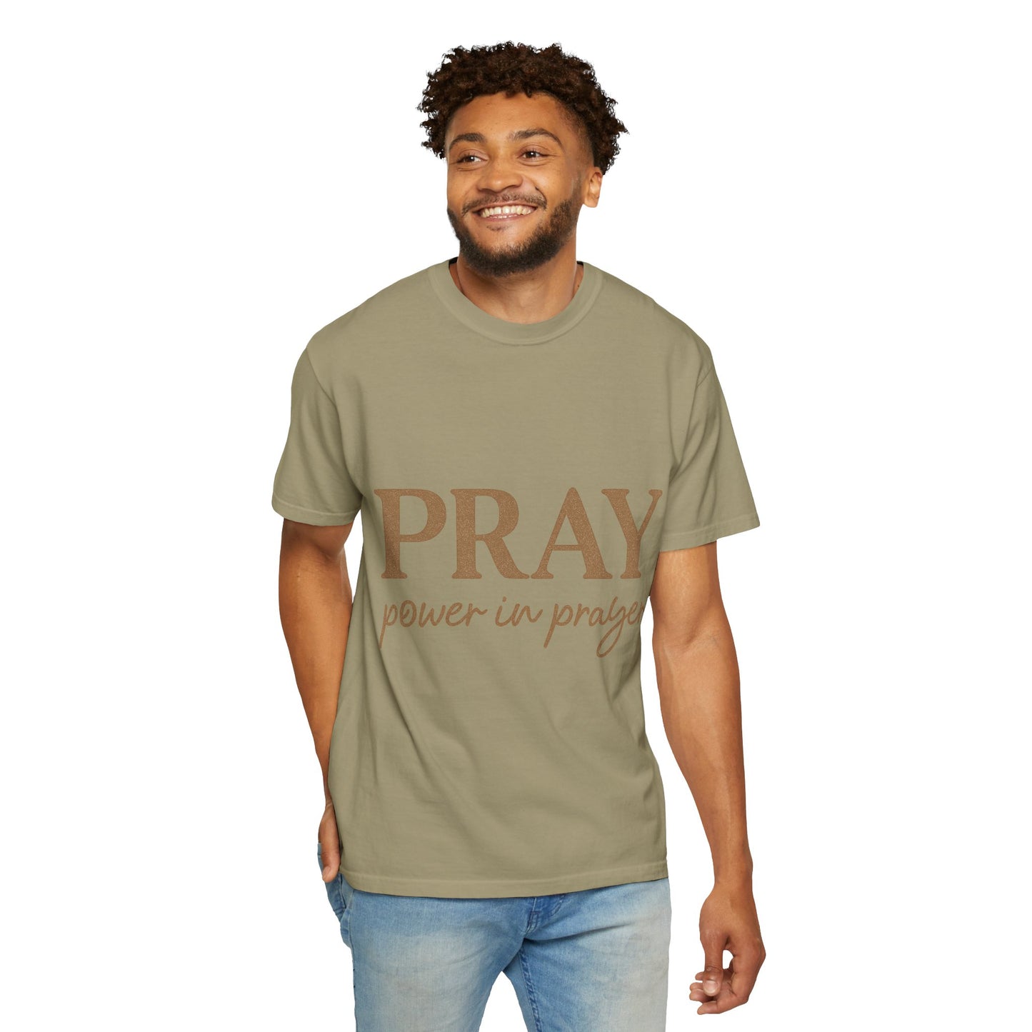 Pray Unisex T-Shirt – Minimal Christian Faith Tee