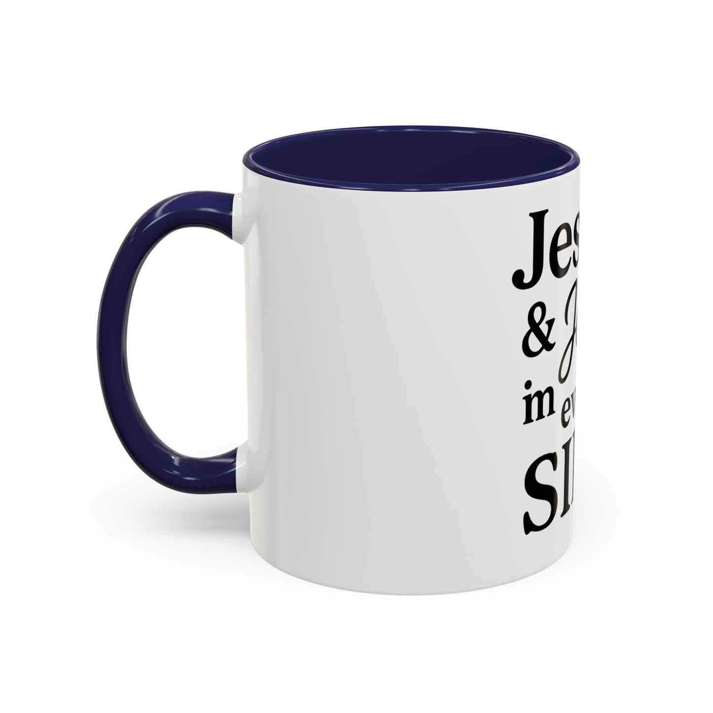 Jesus & Joy in Every Sip Christian Mug – Inspirational Faith Drinkware