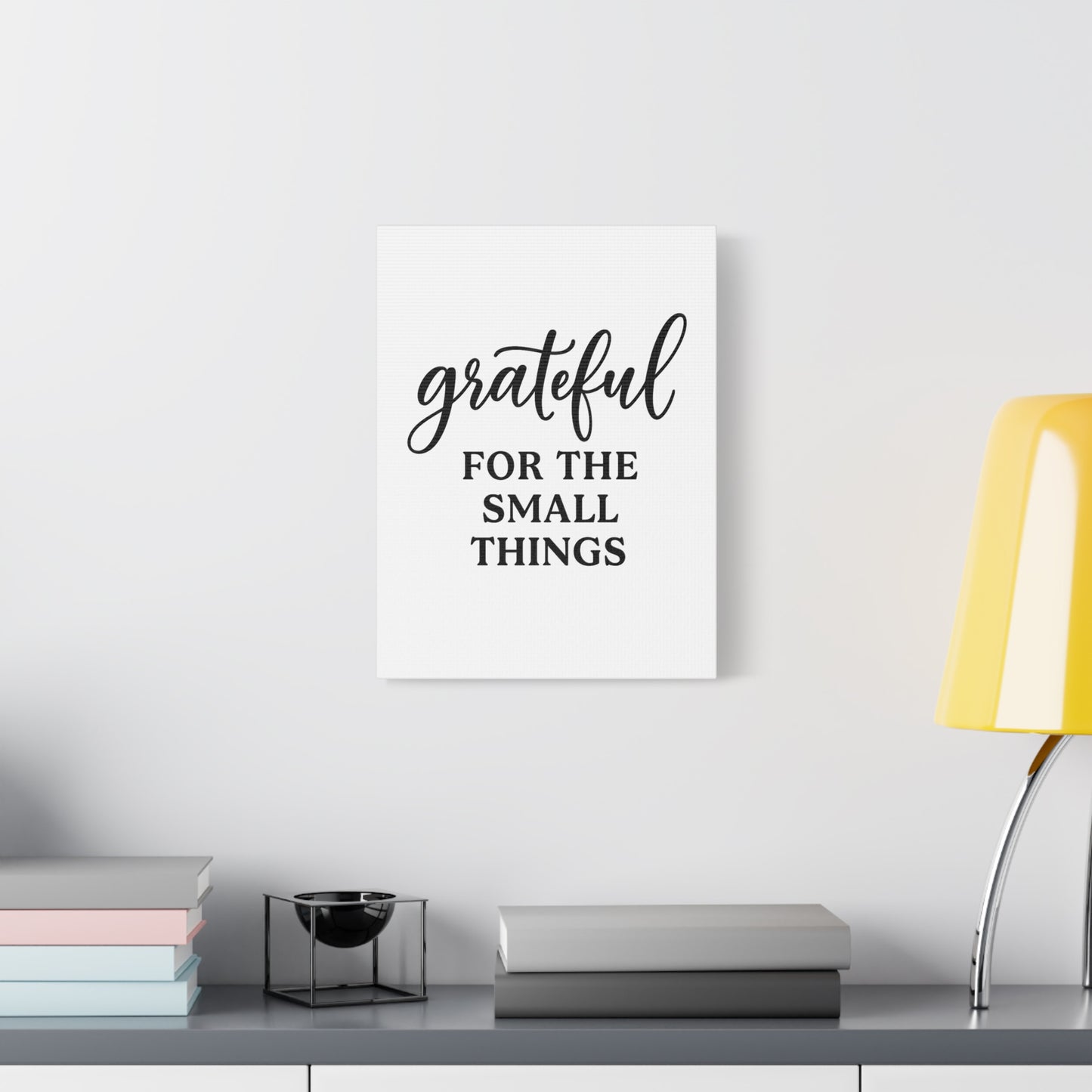 Grateful Wall Art | Inspirational Christian Home Decor-Matte Canvas, Stretched, 1.25"