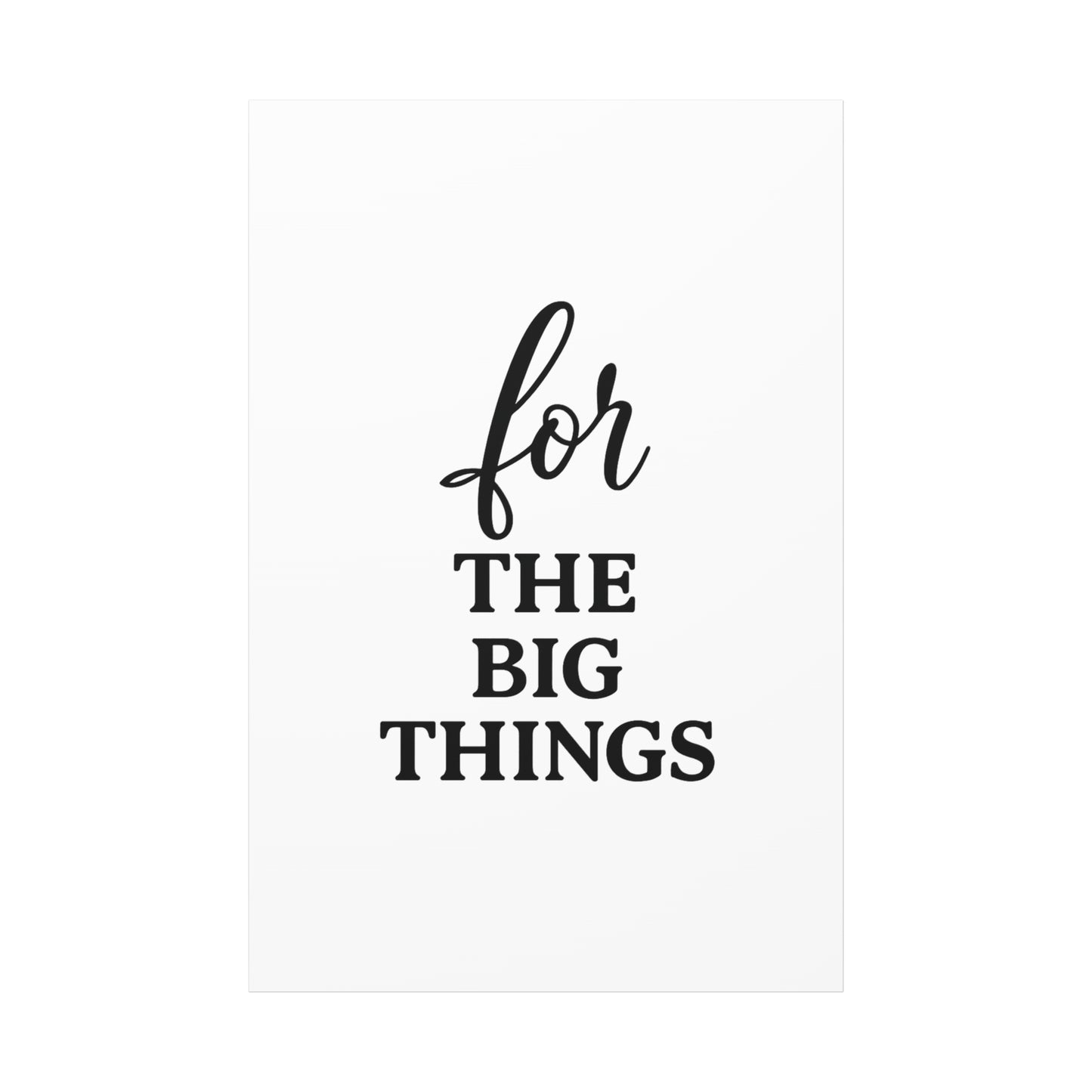 Grateful Wall Art | Inspirational Christian Home Decor - Matte Canvas, Stretched, 1.25"