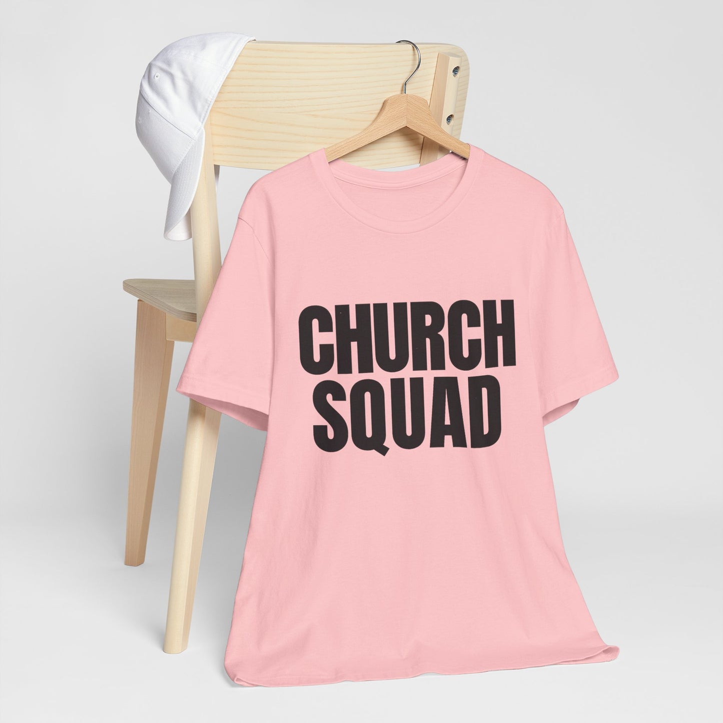 Church Squad Unisex Tee, Christian Apparel, Group Outing Shirt, Faith-Based Gift, Church Events Clothing