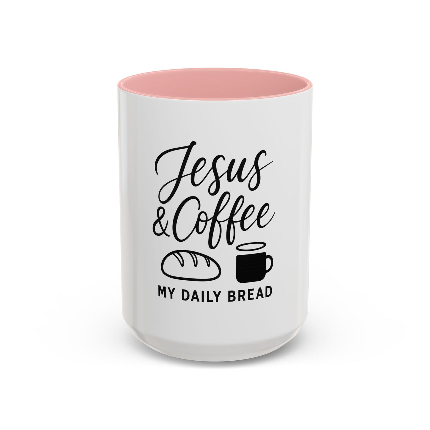 Jesus & Coffee Mug – My Daily Bread Devotional Cup