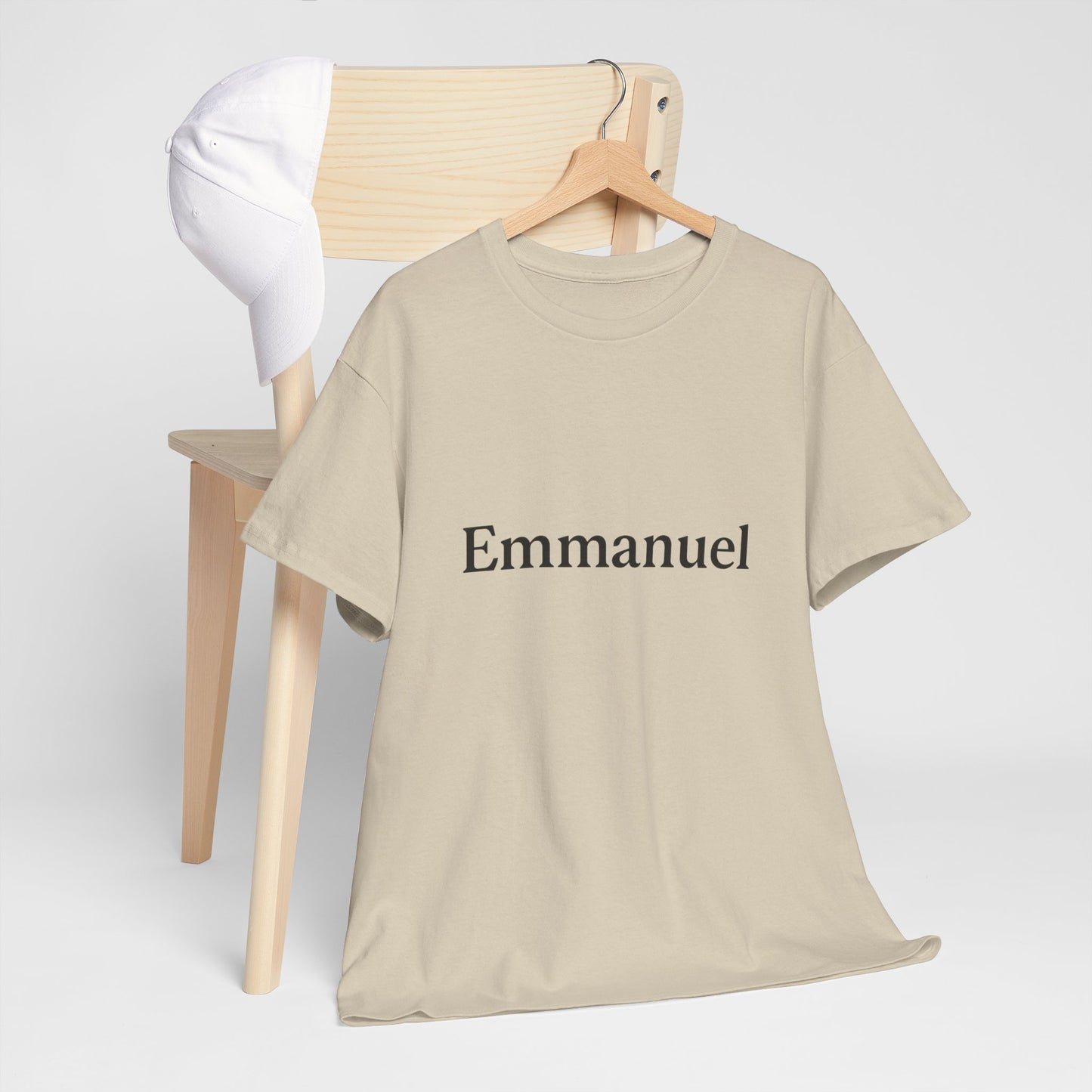 Emmanuel T-Shirt – God With Us Christian Faith Unisex Tee