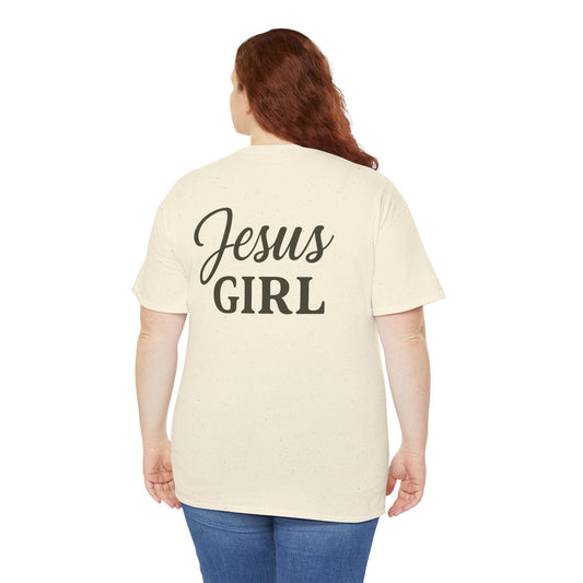 Jesus Girl Unisex Heavy Cotton Tee l Faith tee l Christian apparel
