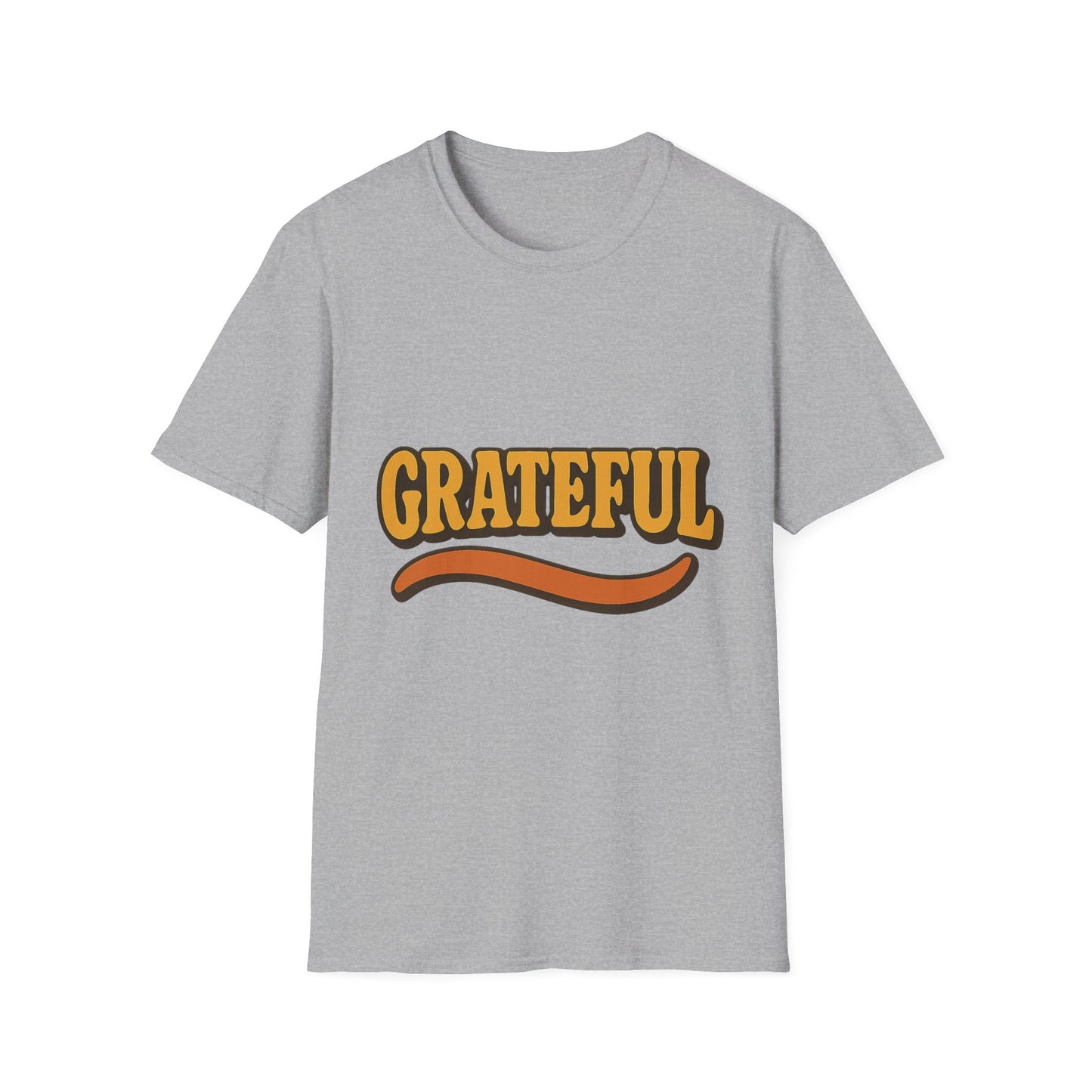 Grateful Softstyle Christian T-Shirt – Faith-Inspired Affirmation Tee for Women & Men