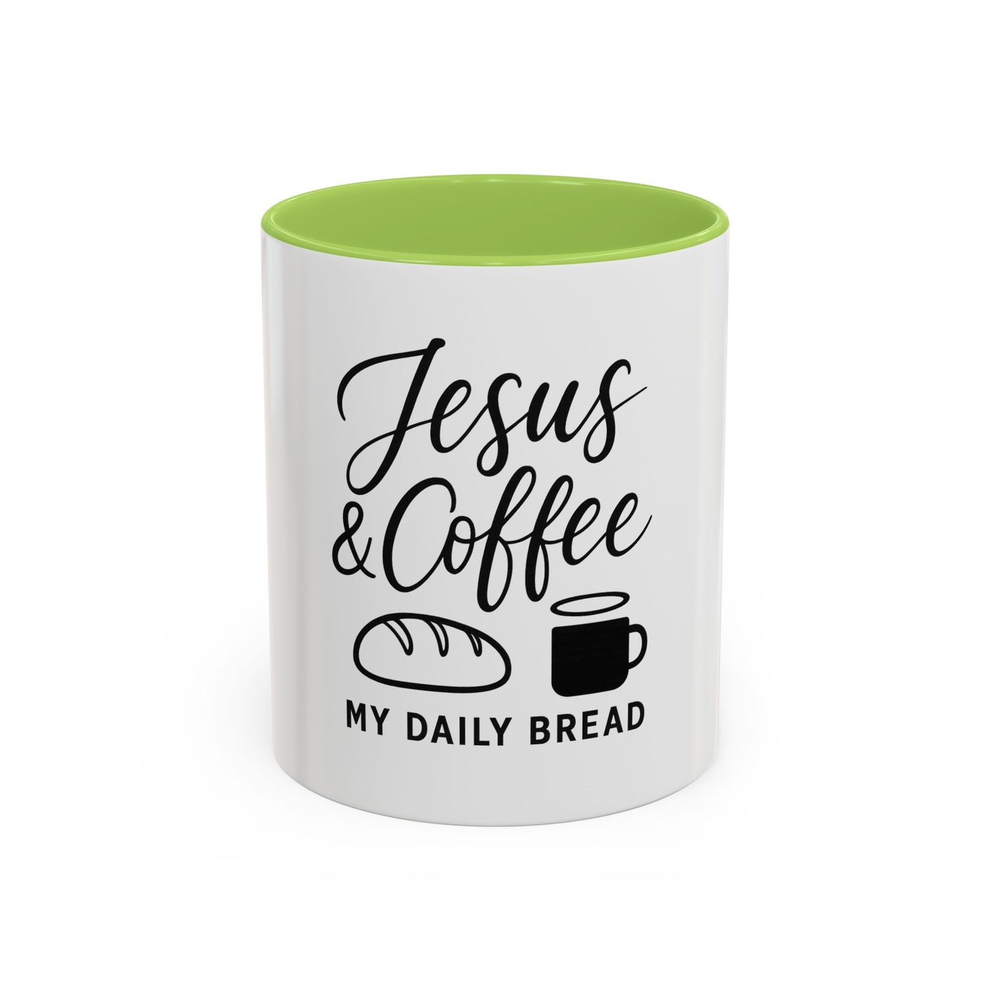 Jesus & Coffee Mug – My Daily Bread Devotional Cup