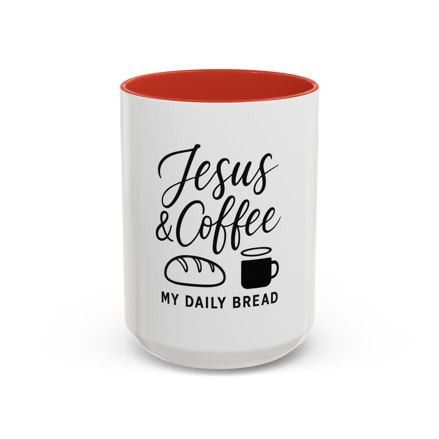 Jesus & Coffee Mug – My Daily Bread Devotional Cup