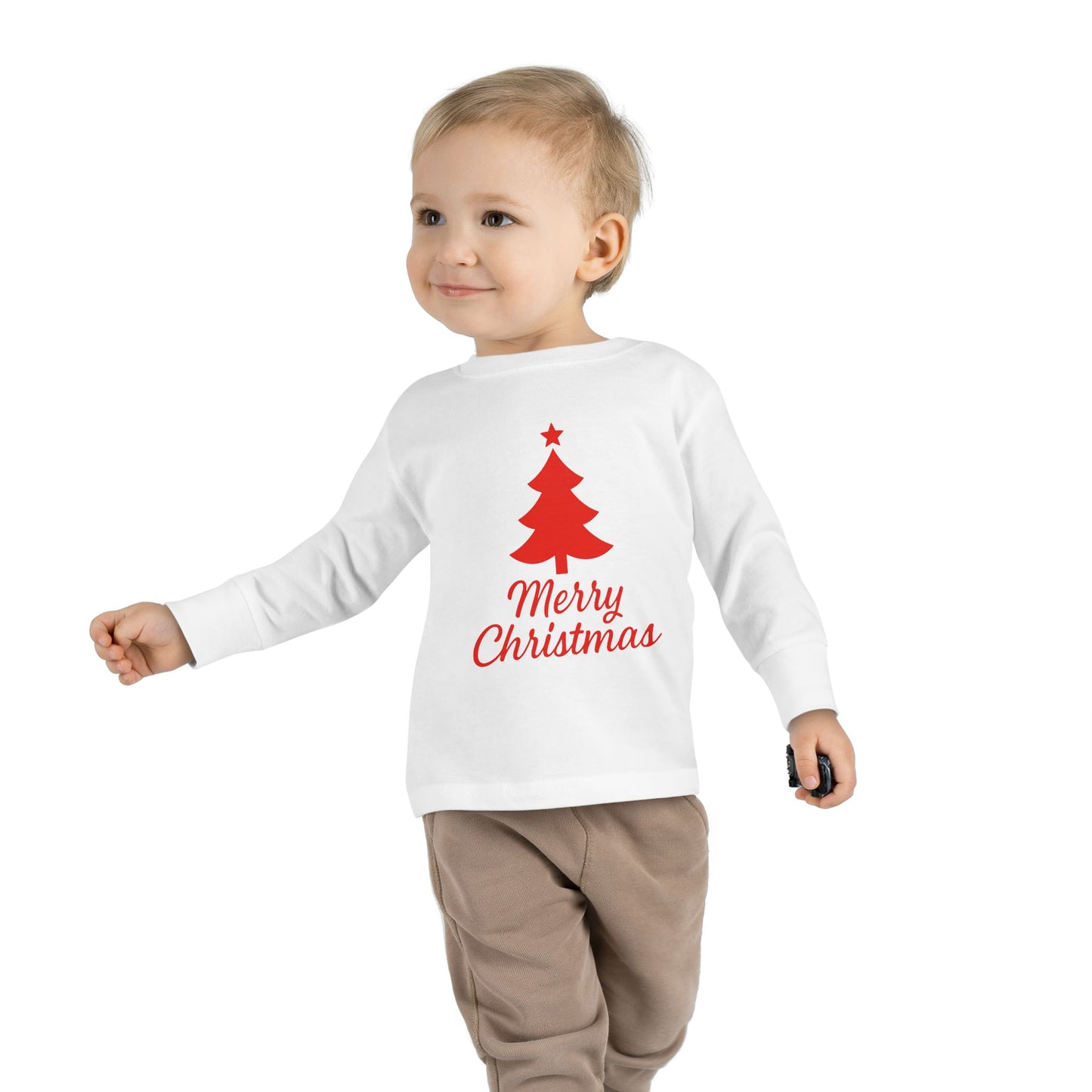Toddler Christmas Tree Long Sleeve Tee