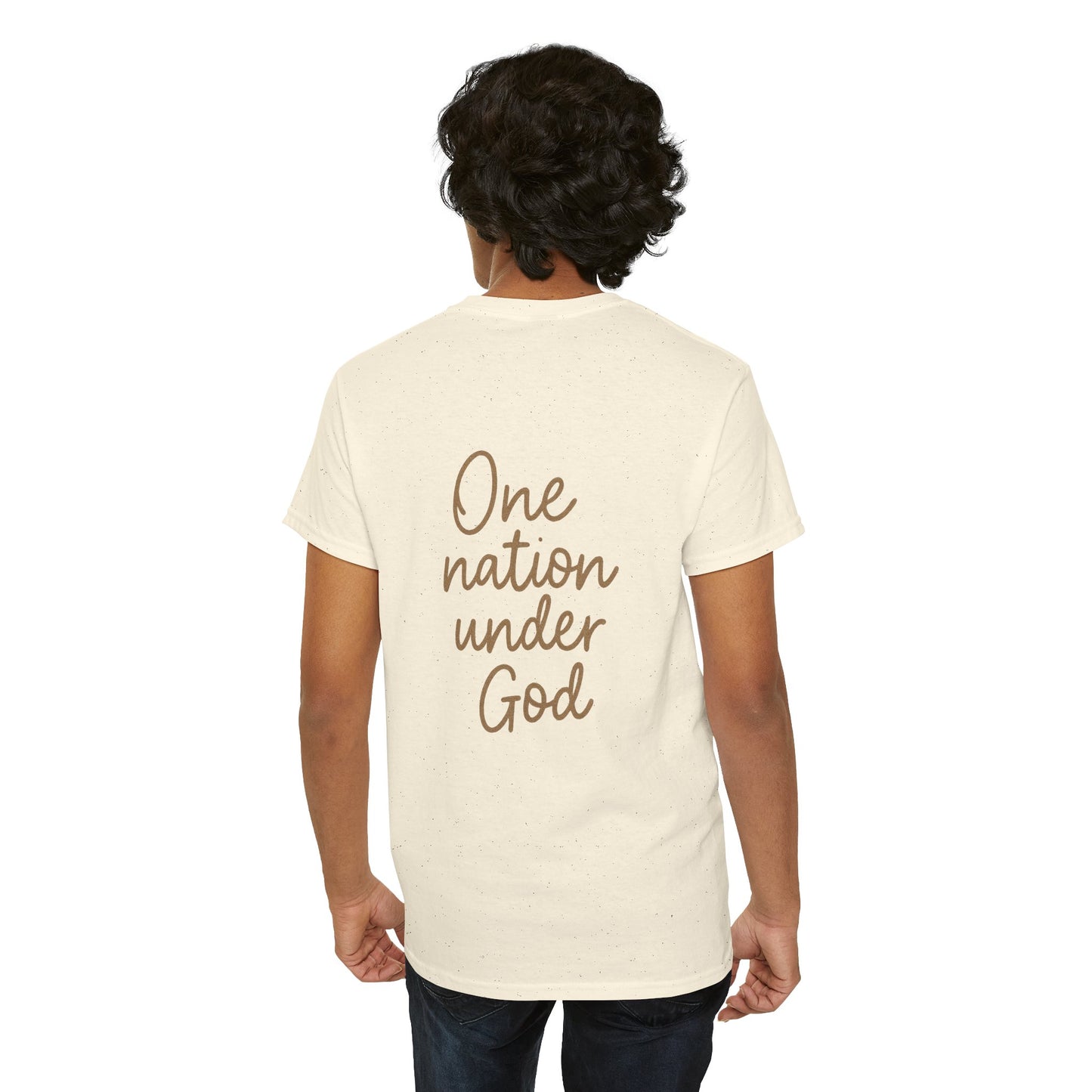 One Nation Under God T-Shirt – Patriotic Christian Unisex Tee