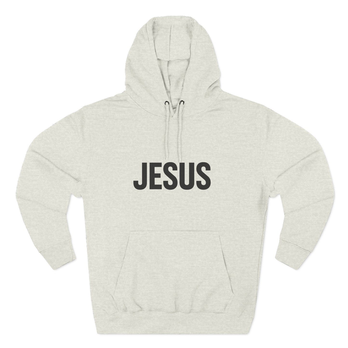 JESUS Unisex Hoodie – Bold Christian Statement Sweatshirt | Faithwear for Everyday Comfort