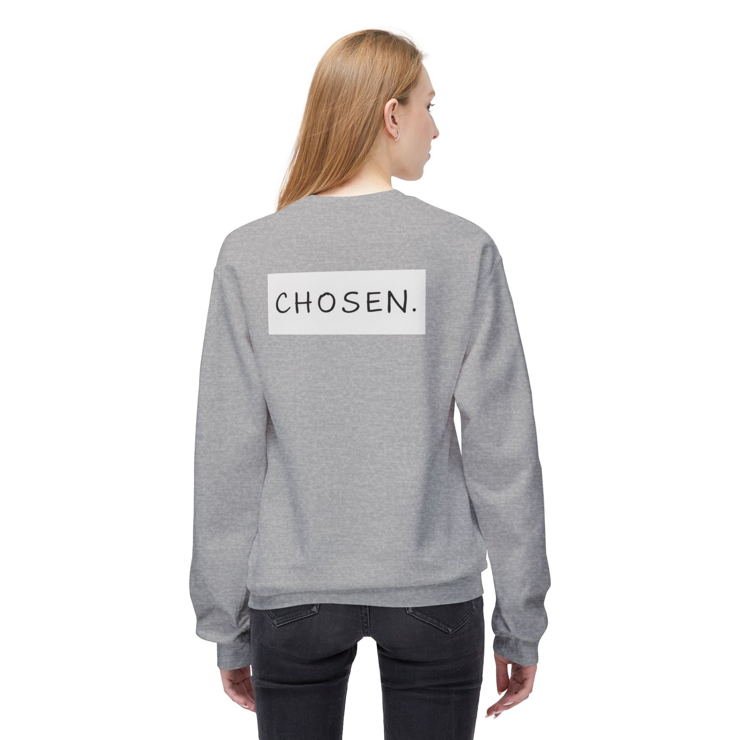 Unisex Chosen Fleece Crewneck Sweatshirt