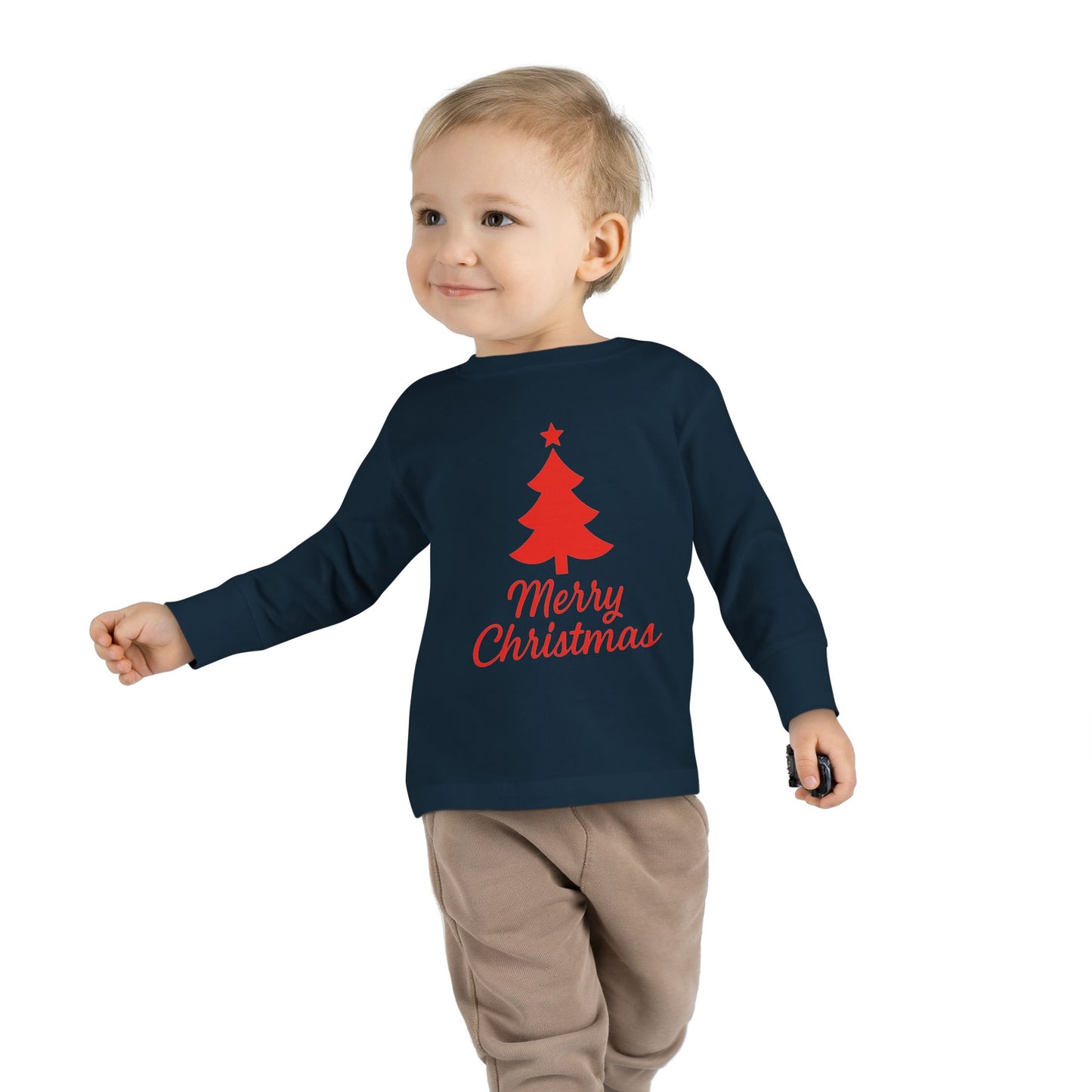 Toddler Christmas Tree Long Sleeve Tee