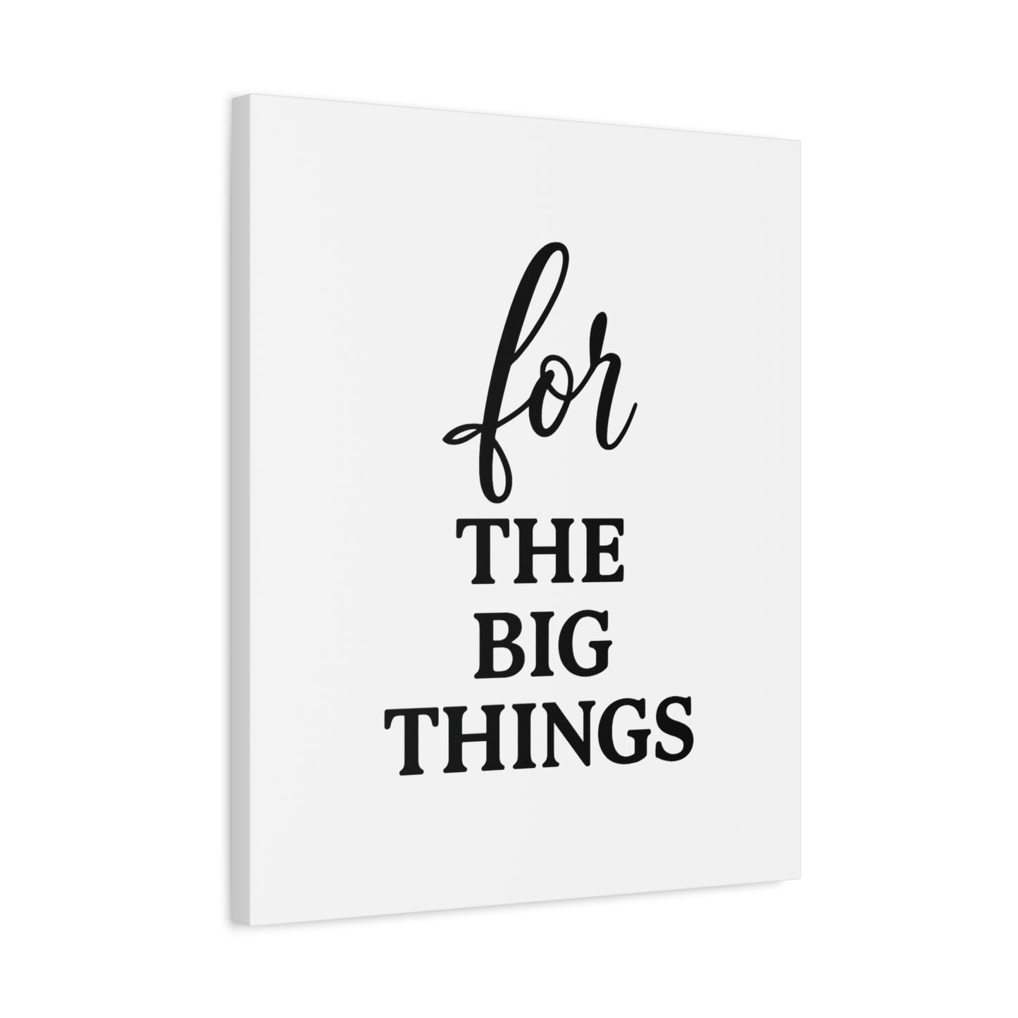 Grateful Wall Art | Inspirational Christian Home Decor - Matte Canvas, Stretched, 1.25"