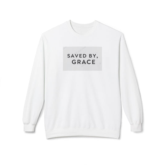 Grace-Filled Crewneck Sweatshirt - Cozy, Unisex Sweatshirt for Faith, Inspirational Gifts, Christian Apparel, Casual Wear, Everyday Comfort