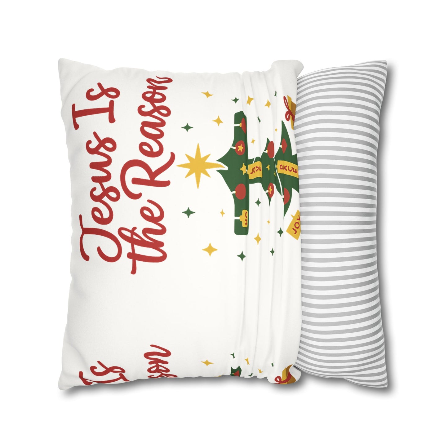 Christmas Decorative Pillowcase - Jesus Is the Reason