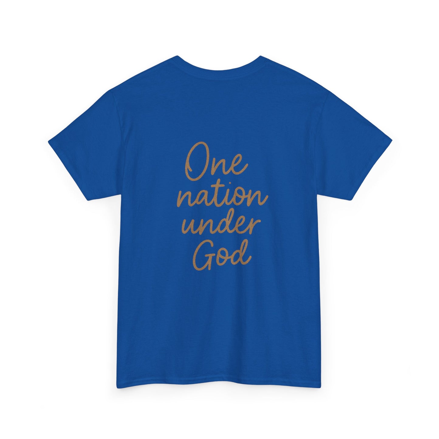 One Nation Under God T-Shirt – Patriotic Christian Unisex Tee