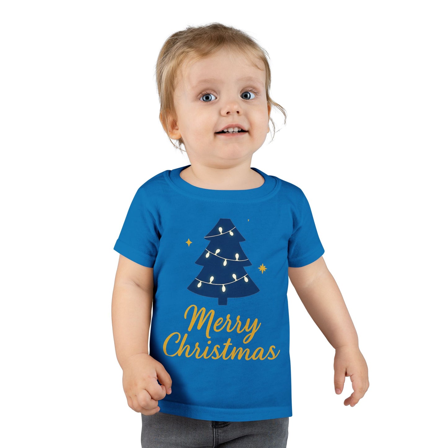 Merry Christmas Toddler T-Shirt – Christian Holiday Tee for Little Ones