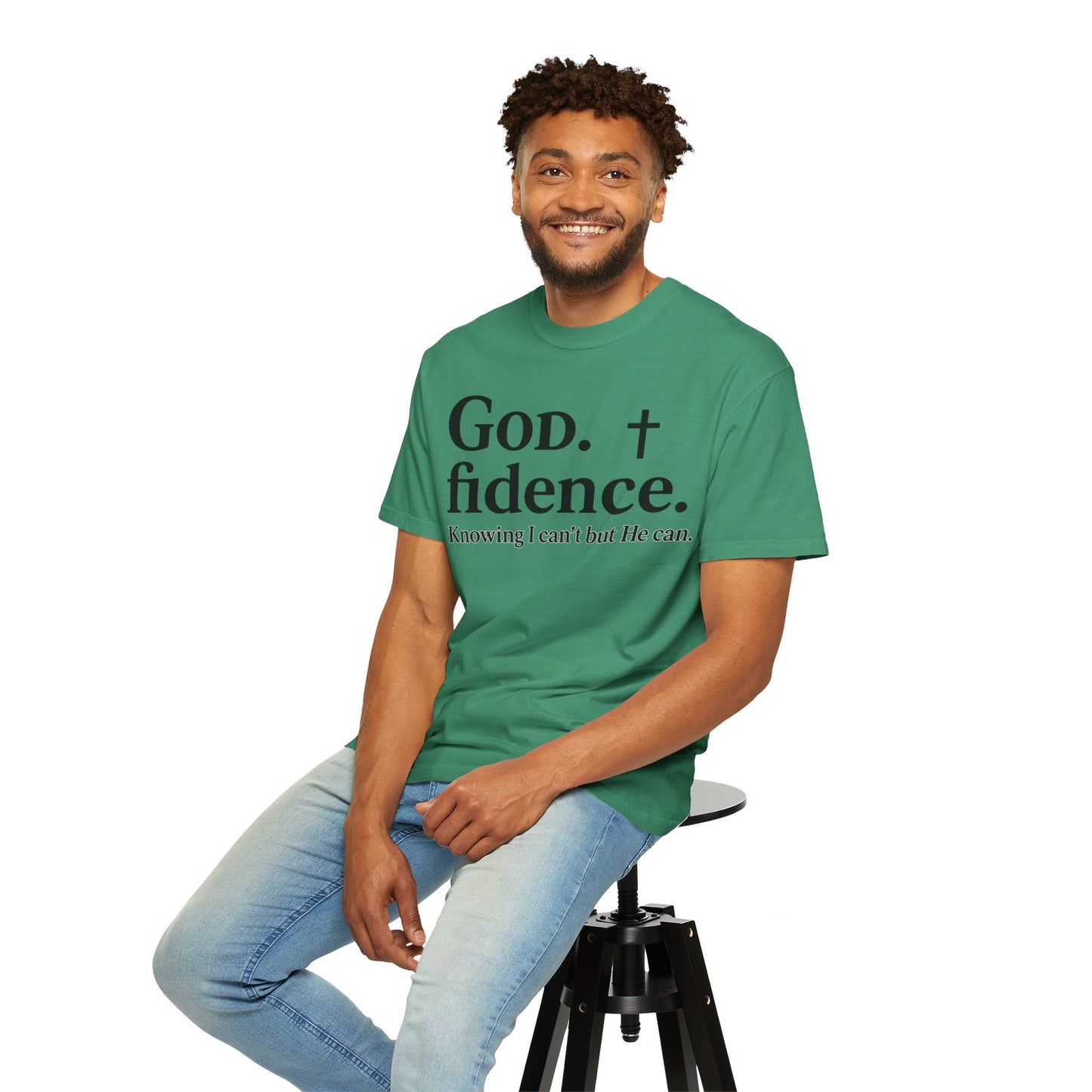 God.fidence Christian T-Shirt | Faith Over Fear Unisex Tee