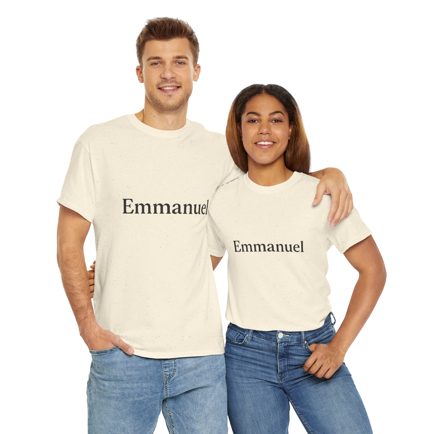 Emmanuel T-Shirt – God With Us Christian Faith Unisex Tee