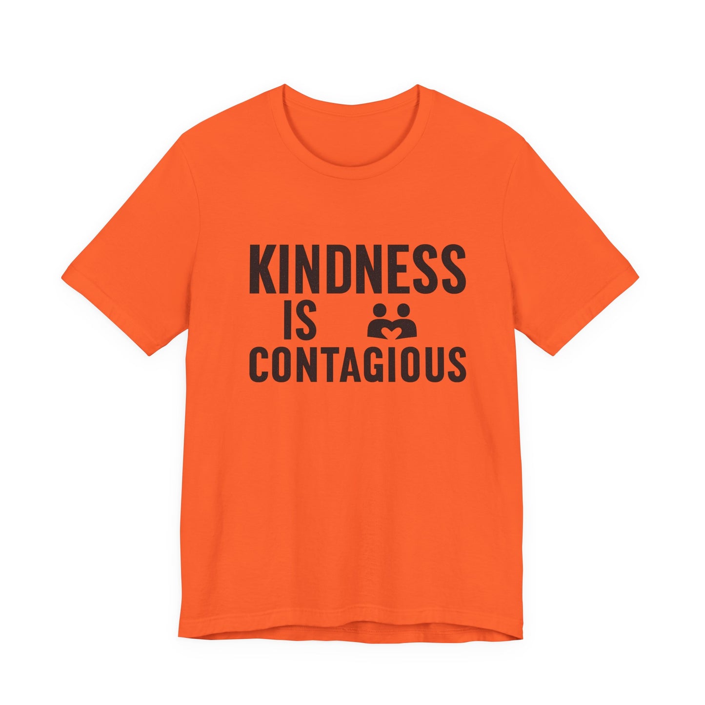Kindness is Contagious Unisex T-Shirt | Soft Jersey Short Sleeve