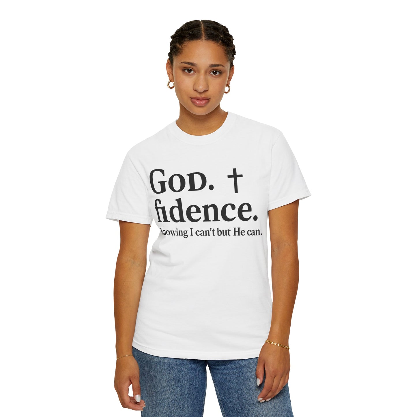 God.fidence Christian T-Shirt | Faith Over Fear Unisex Tee