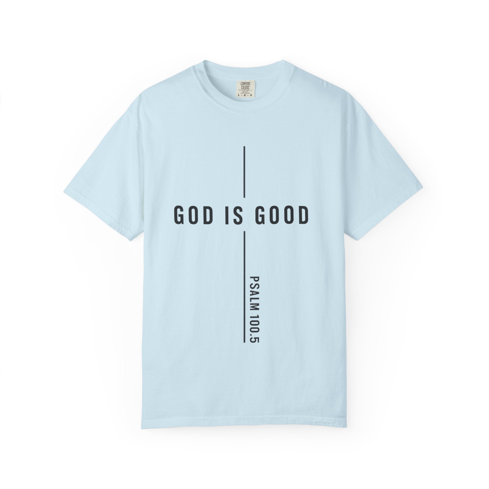 God Is Good – Psalm 100:5” Faith Tee – Premium Comfort Colors® Vintage Christian Shirt | Lexad Designs