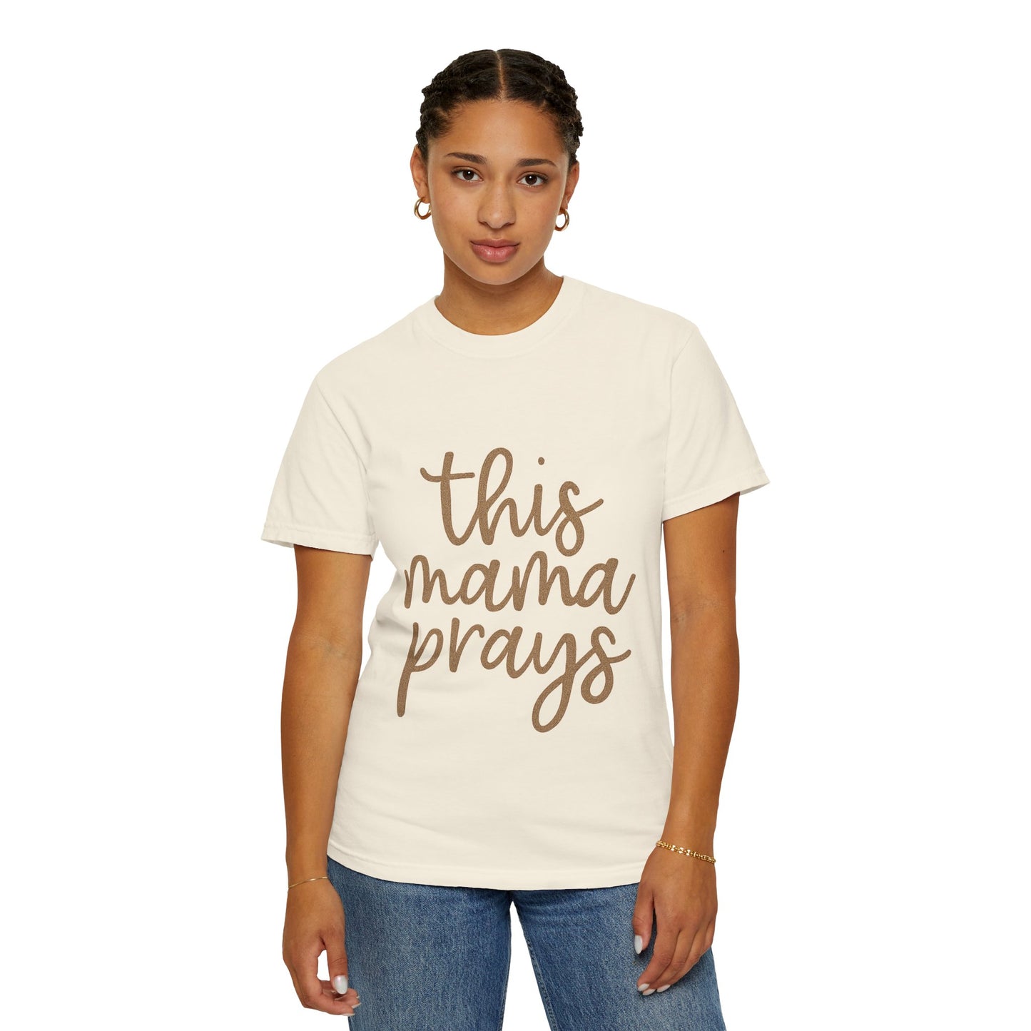 Mama Prays T-Shirt – Faith & Family Christian Unisex Tee