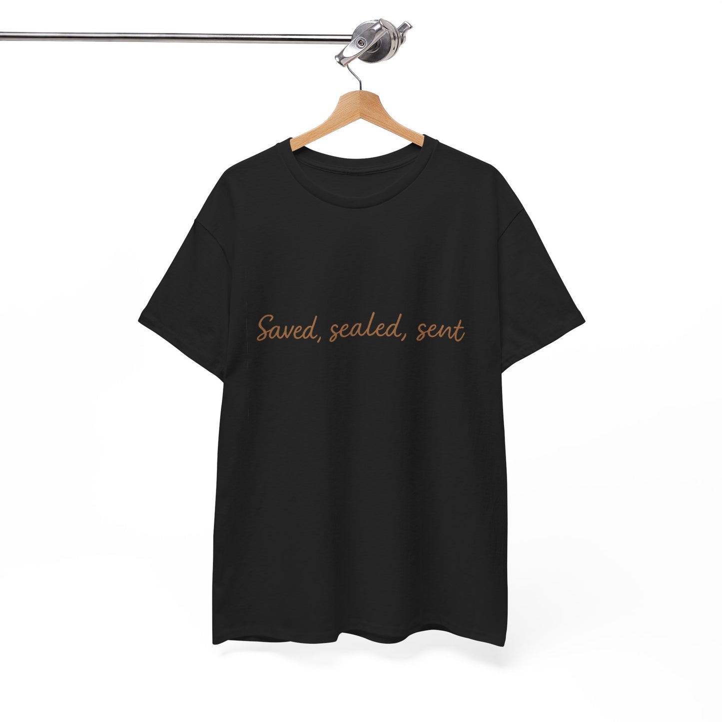 Saved. Sealed. Sent. T-Shirt – Bold Christian Mission Unisex Tee