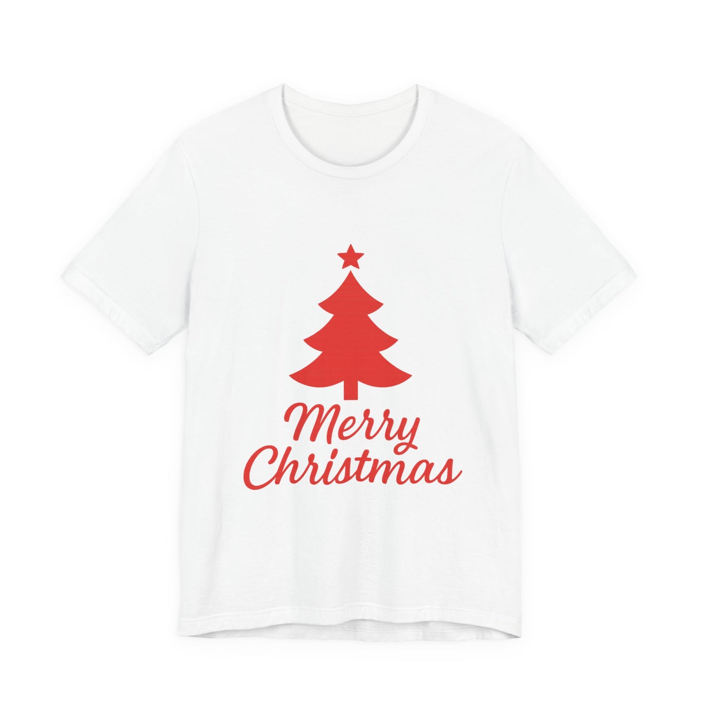 Merry Christmas Unisex Heavy Cotton Tee – Faith-Inspired Holiday Shirt