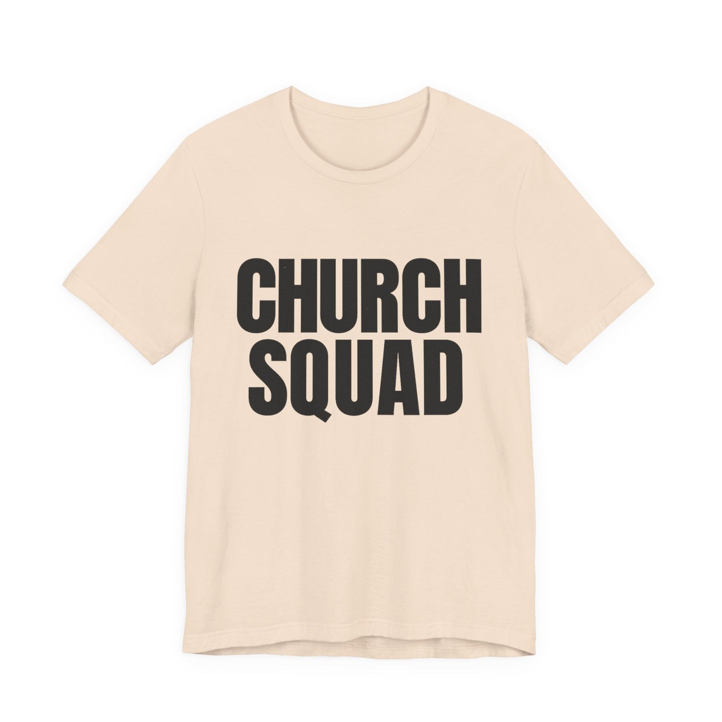 Church Squad Unisex Tee, Christian Apparel, Group Outing Shirt, Faith-Based Gift, Church Events Clothing