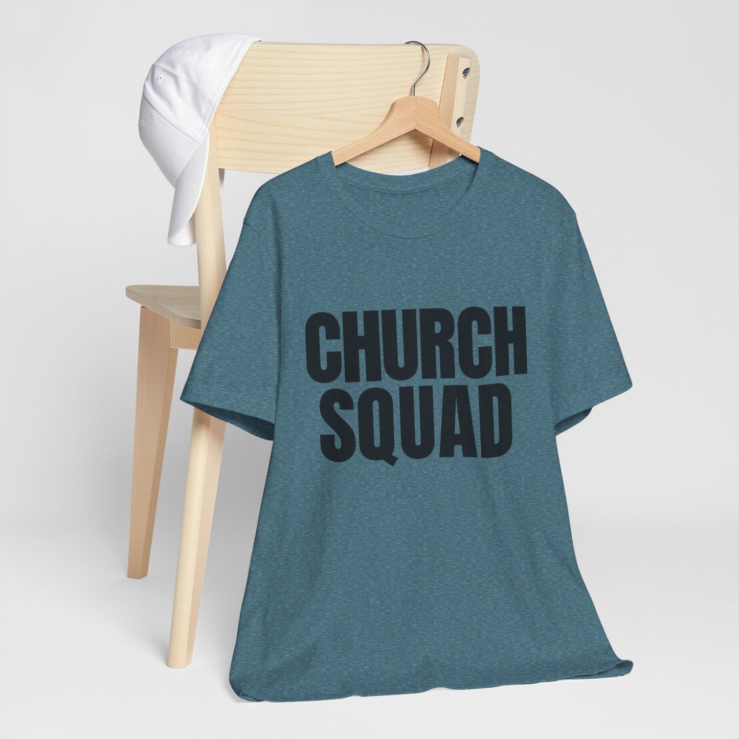 Church Squad Unisex Tee, Christian Apparel, Group Outing Shirt, Faith-Based Gift, Church Events Clothing