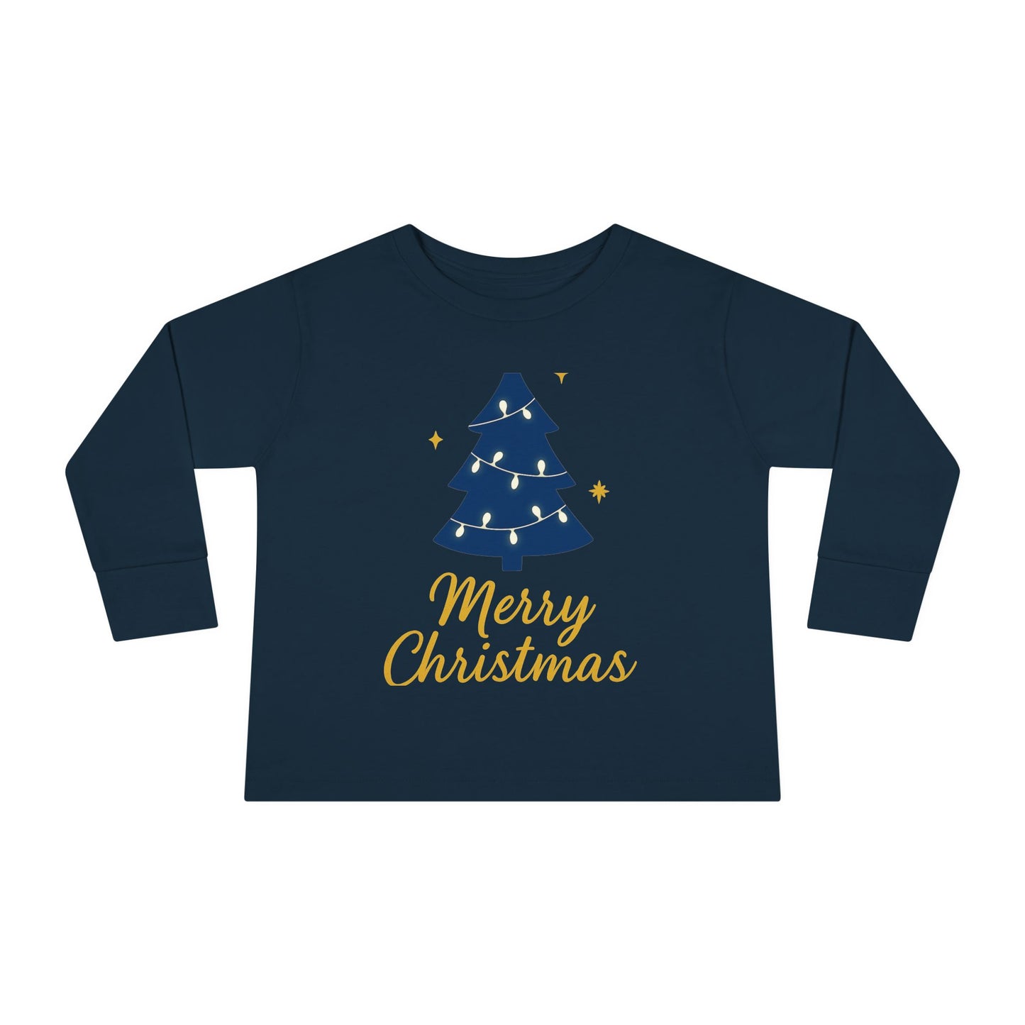 Merry Christmas Toddler Long Sleeve Tee