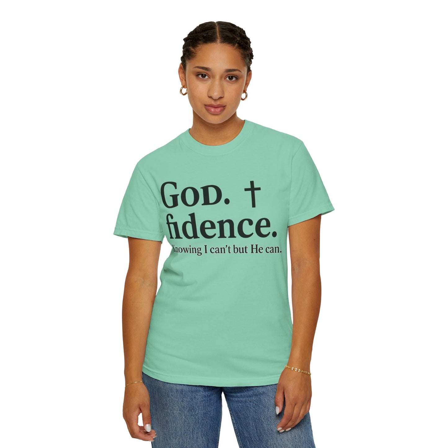 God.fidence Christian T-Shirt | Faith Over Fear Unisex Tee