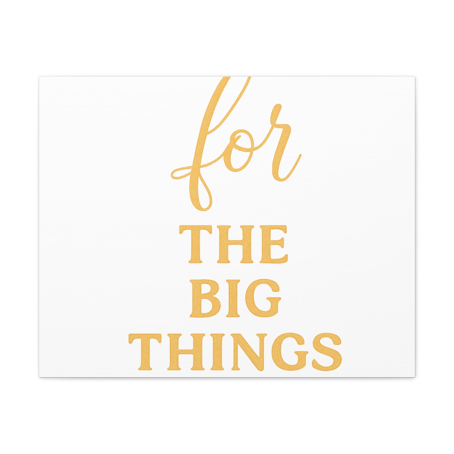 Grateful Wall Art | Inspirational Christian Home Decor - Matte Canvas, Stretched, 1.25"